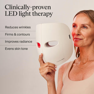 TheraFace Mask LED Light Therapy Skin Care Face Mask with Vibrating Massage