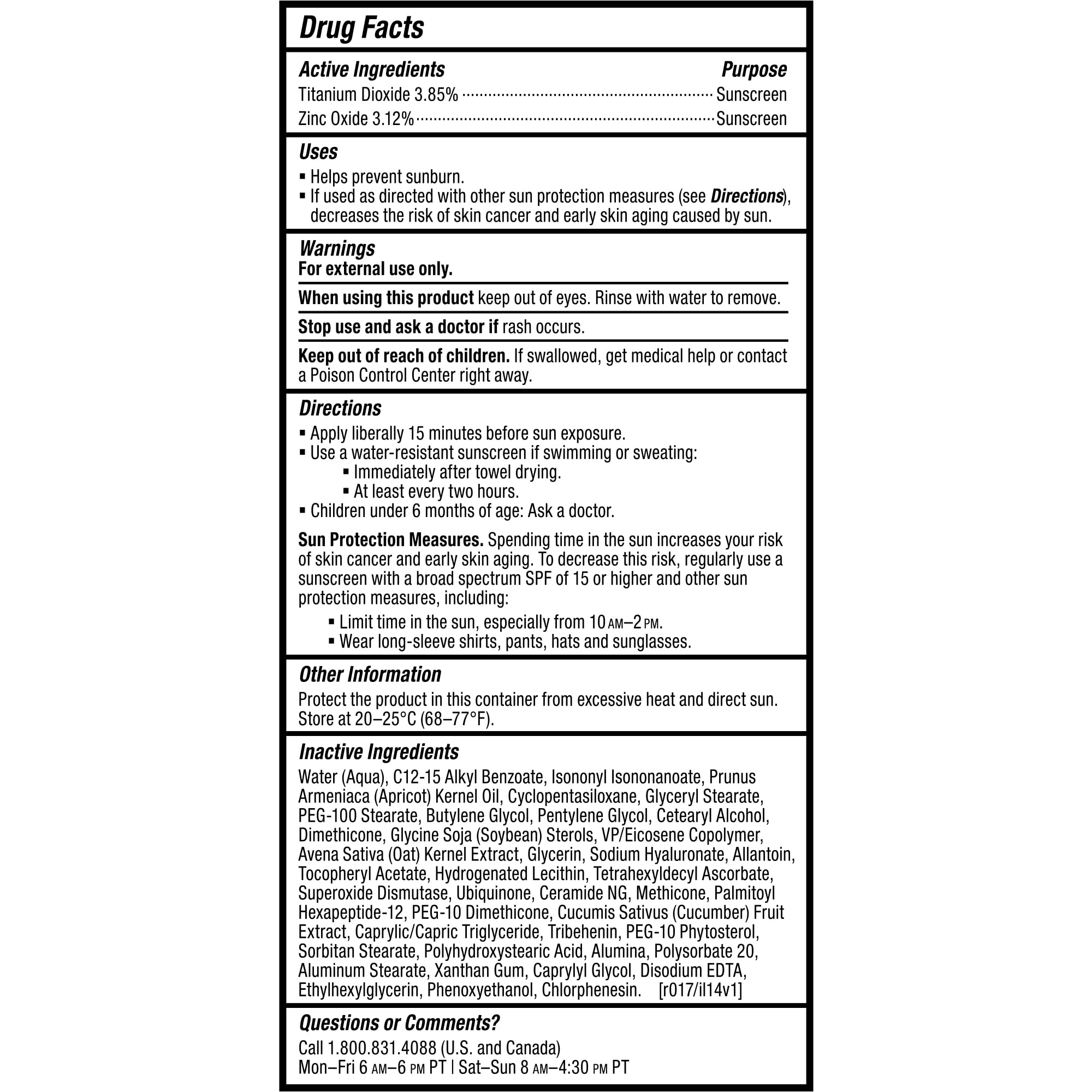 Paula's Choice SKIN RECOVERY Daily Moisturizing Lotion SPF 30 Mineral Sunscreen