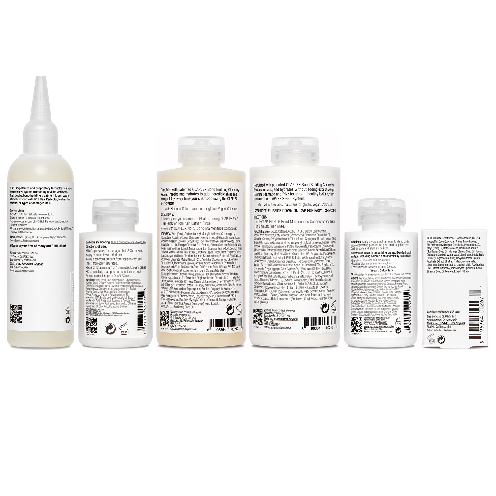 Olaplex Complete Hair Repair System Kit: No. 0, 3, 4, 5, 6, 7