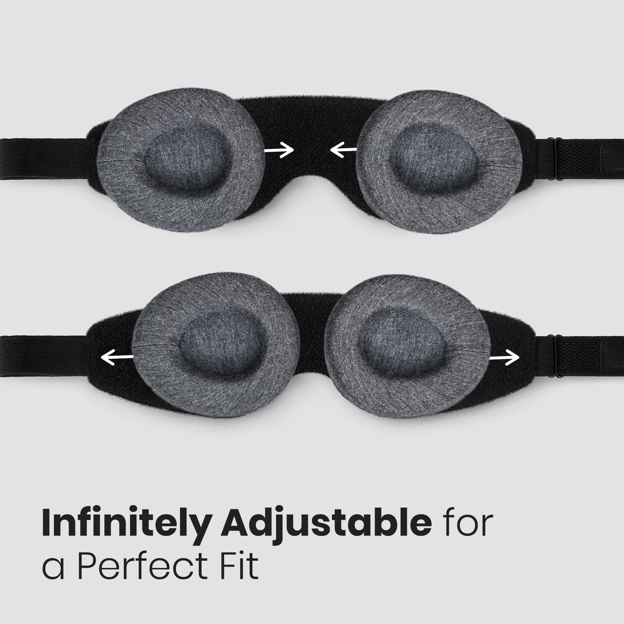 Manta Slim Sleep Mask - Ultra-Lightweight Blackout Eye Mask