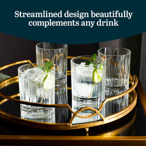 Libbey Flashback Double Old Fashioned Glasses - Set of 4