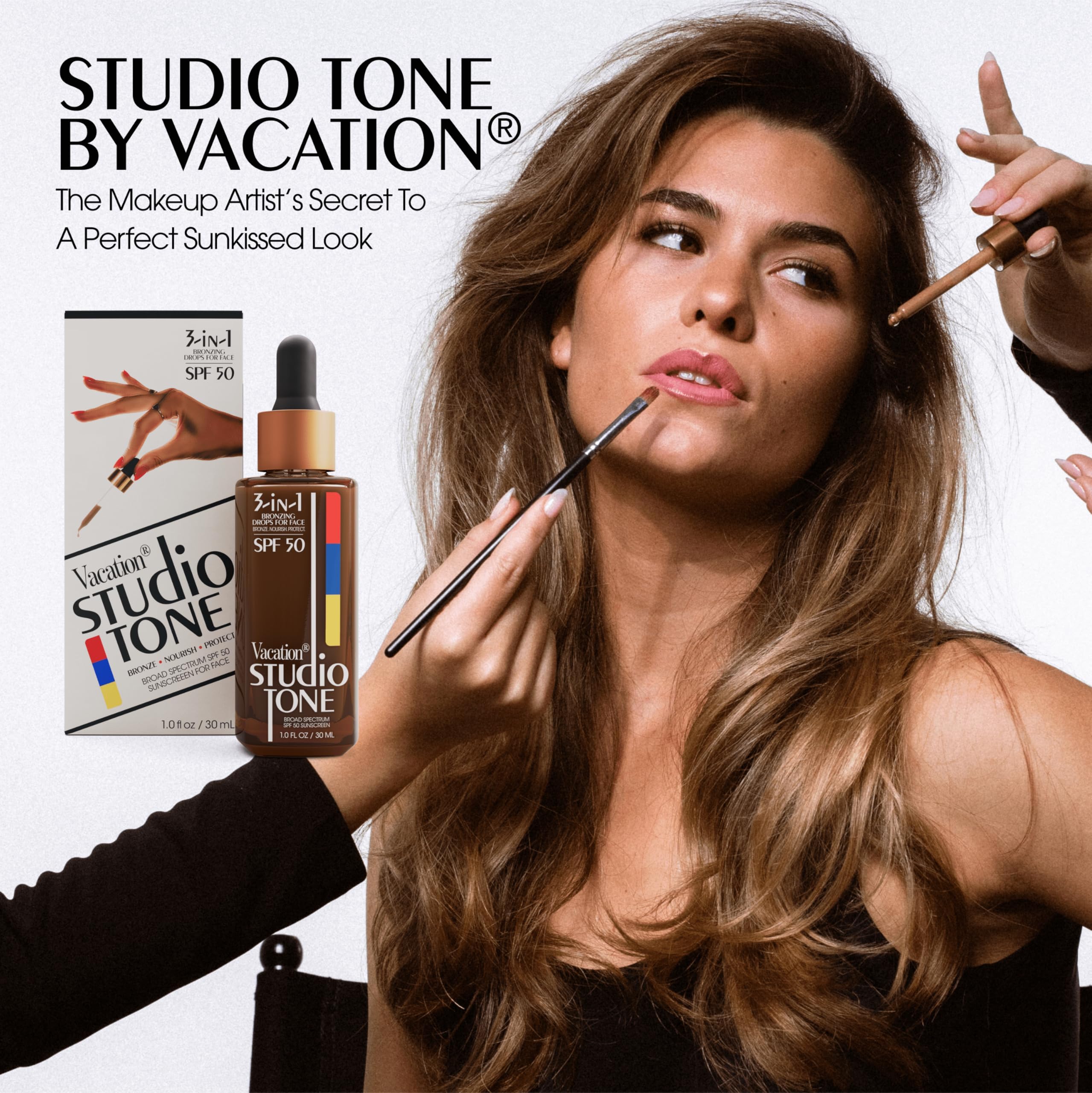 Vacation Studio Tone SPF 50 Sunscreen Bronzing Drops