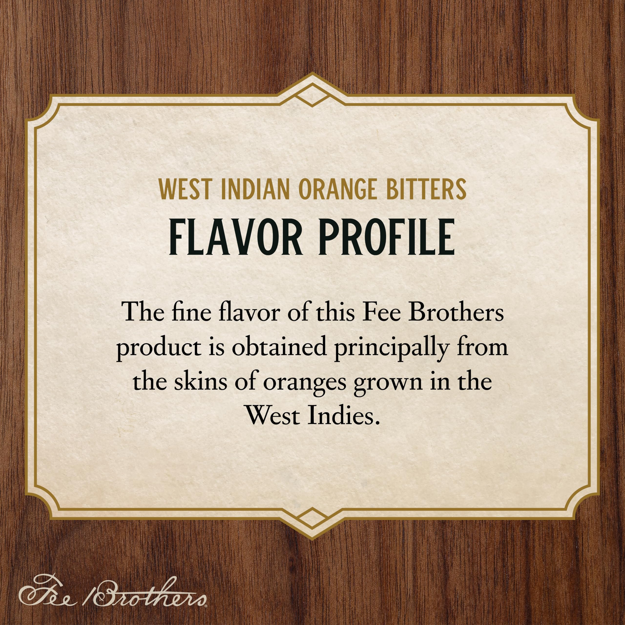 Fee Brothers West Indian Orange Cocktail Bitters