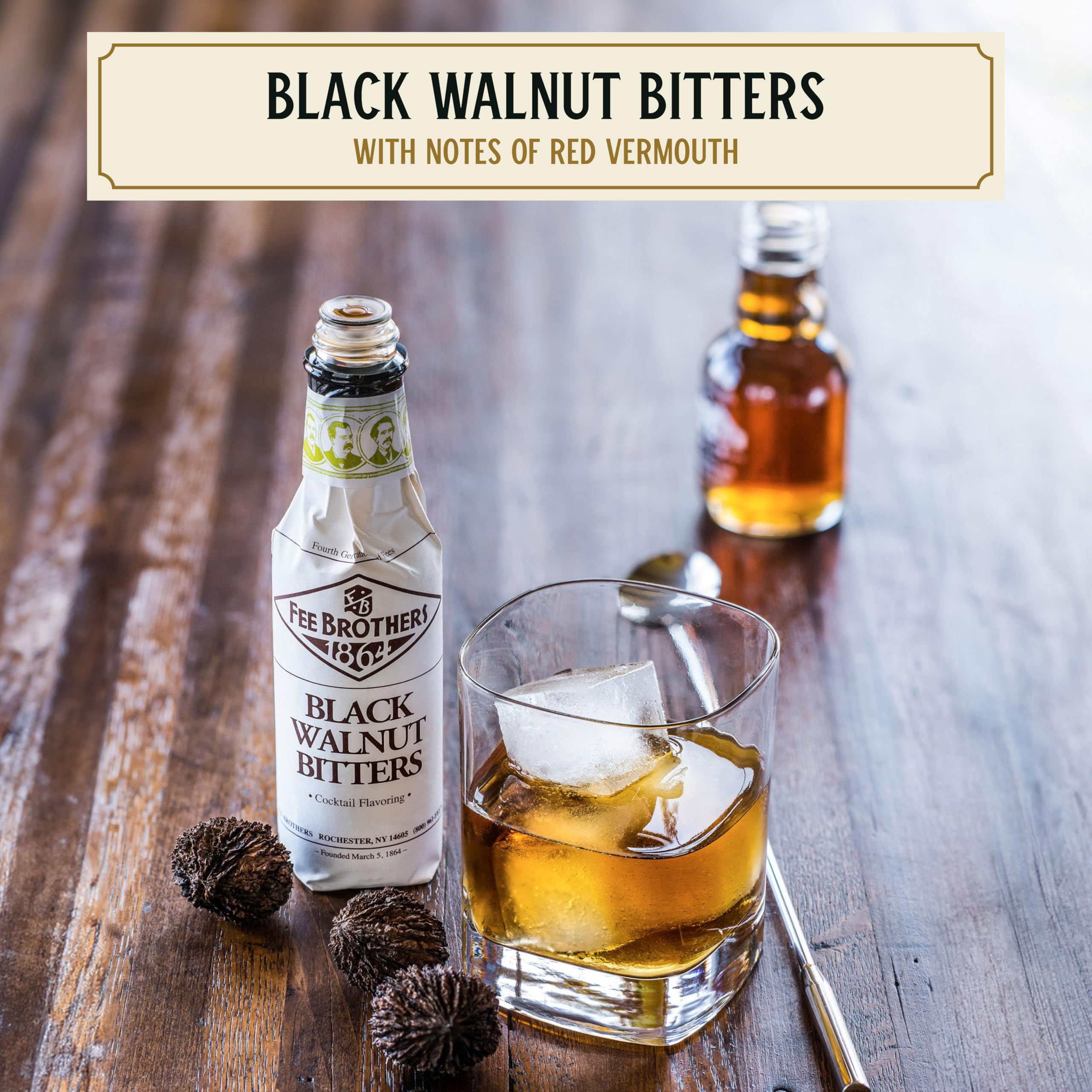 Fee Brothers Black Walnut Cocktail Bitters