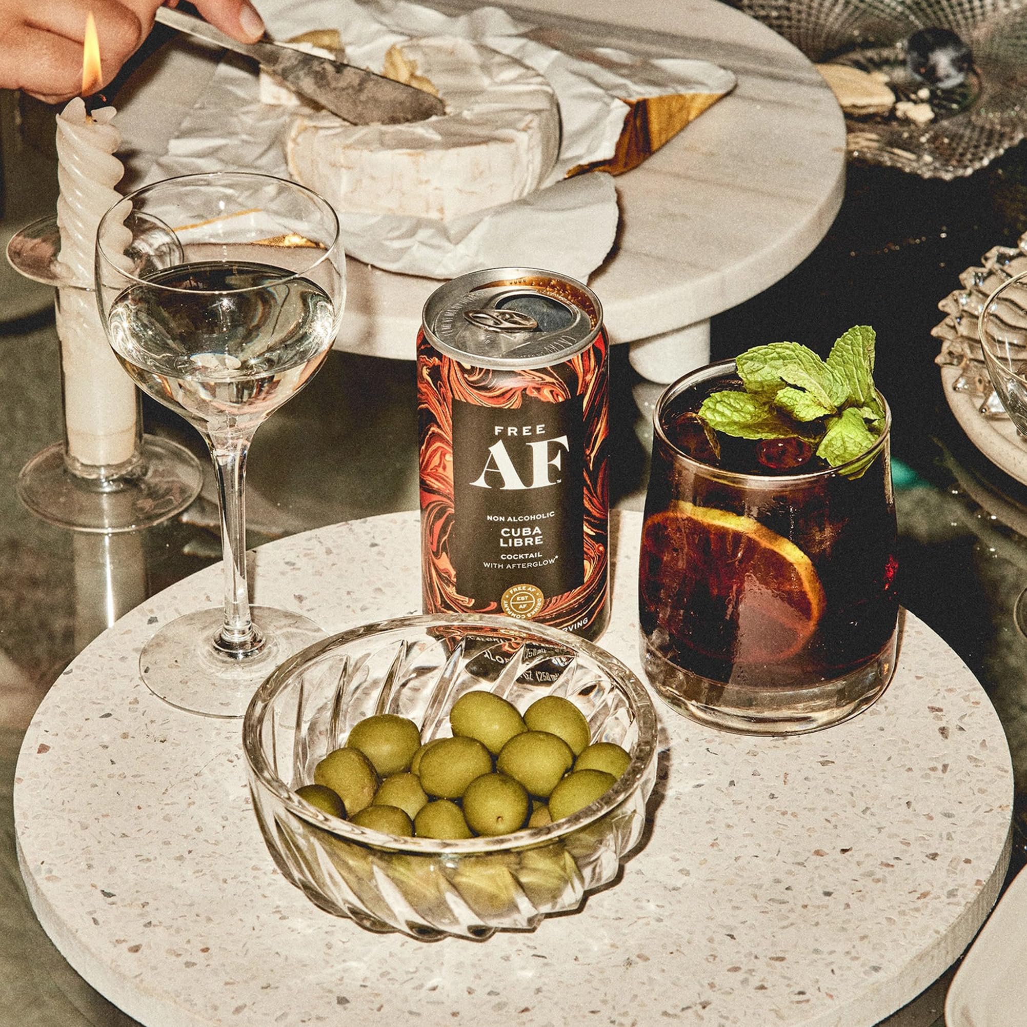 FREE AF Non-Alcoholic Drinks Cuba Libre