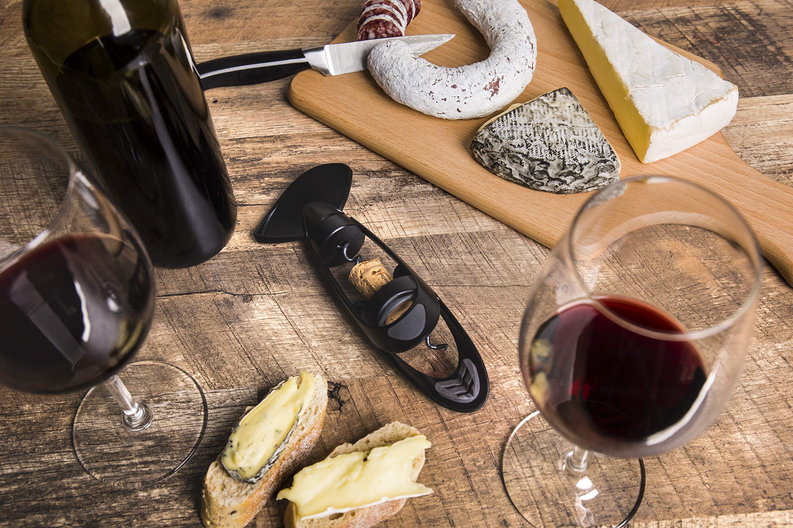 Vacu Vin Twister Corkscrew – Easy-Turn Wine Opener